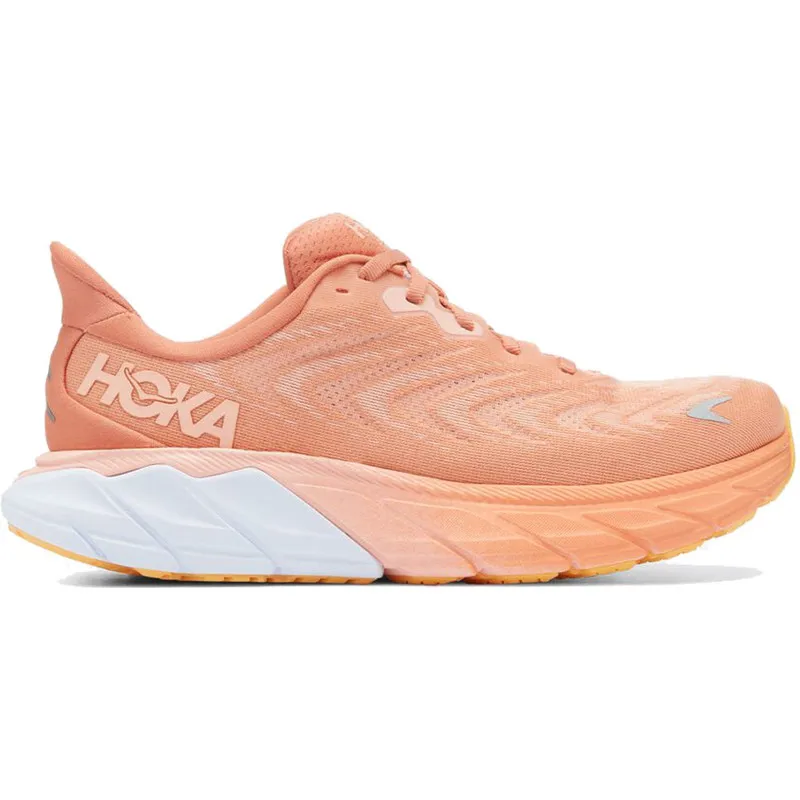 Hoka One One Women's Arahi 6 Running Shoes Sun Baked/Shell Coral